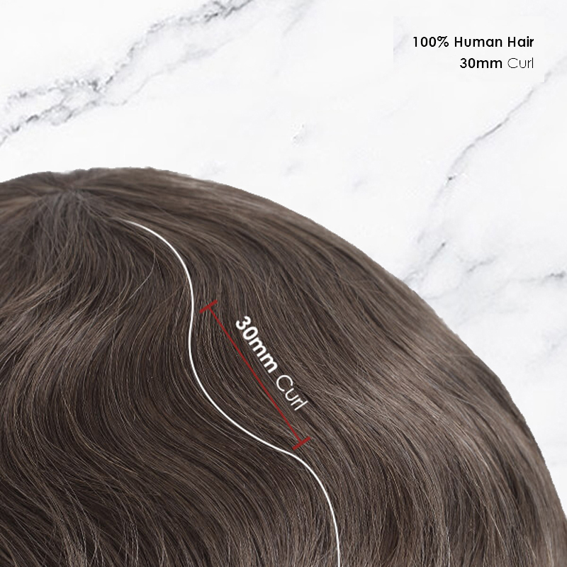 Système de remplacement de cheveux pour hommes populaires de postiches en dentelle française complète
