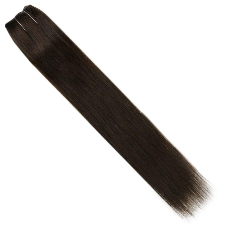 Extensions de cheveux Halo Brun le plus foncé #2 Extensions de fil de poisson invisibles